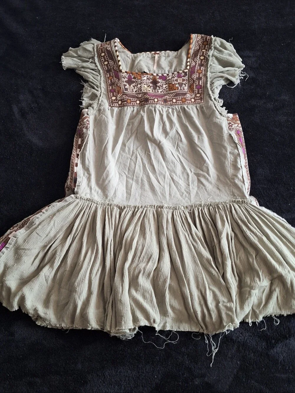 Free People Day Glow Mini Dress